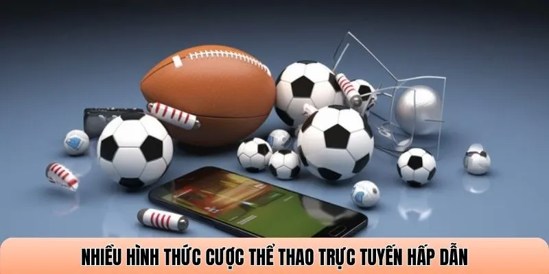 Nhiều hình thức cược Thể thao trực tuyến hấp dẫn